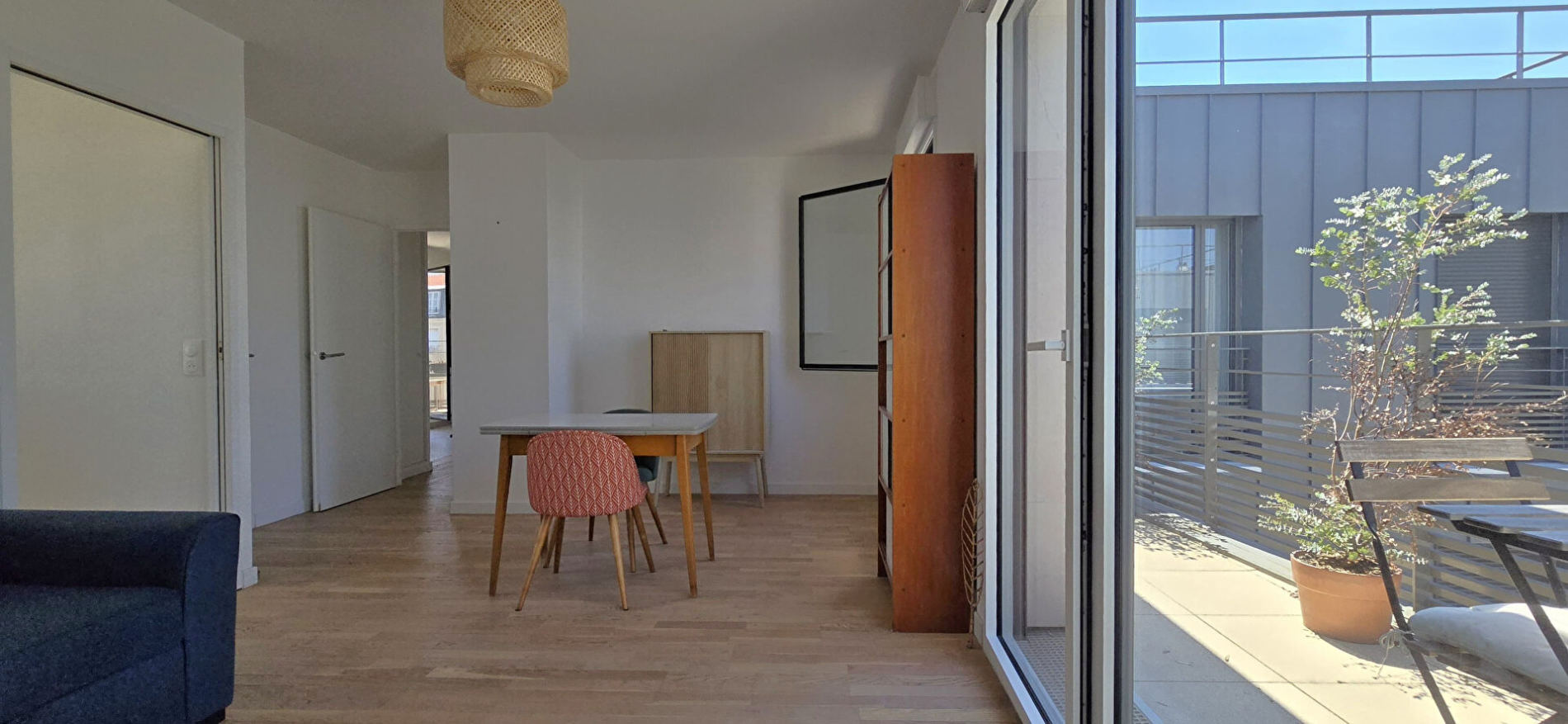 Appartement Clichy avec terrasse- 2 pièces de 47 m2 – Terrasse.